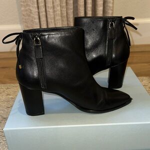 Stuart Weitzman black ankle booties size 6